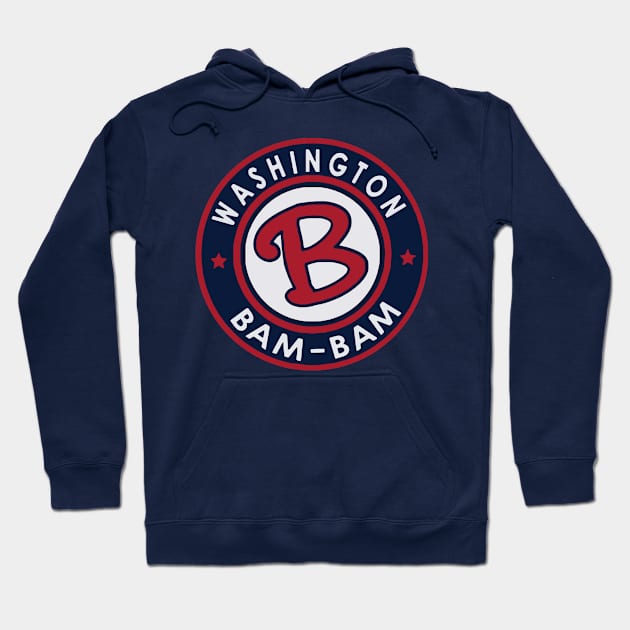 Bam Bam Washington Hoodie by aografz